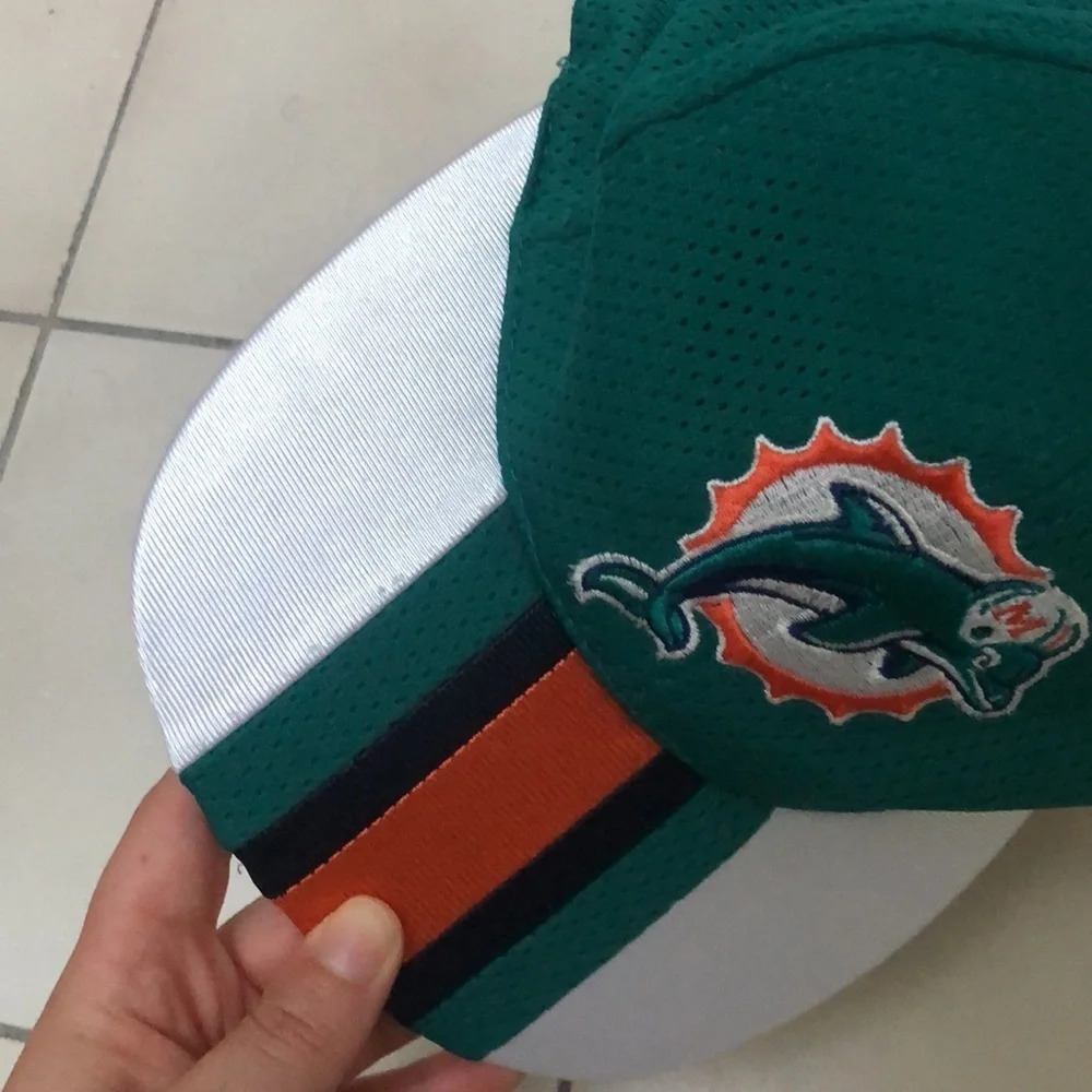 Miami Dolphins Team NFL Drew Pearson Blue  Hat One Size Adjustable vintage - Picture 3 of 9